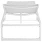 Linon Home Decor Holland Patio Chaise Lounge in White, , large