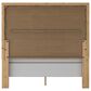 Ashley Galliden Queen Panel Bed and Two Nightstands in Light Brown, , large