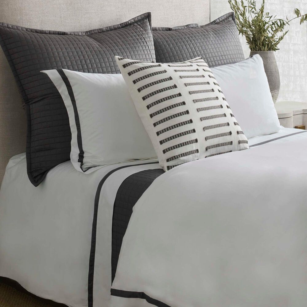 Ann Gish Ready-to-Bed 2.0 30" x 36" Quilted Pillow in Grey, , large