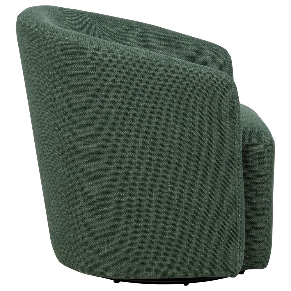 Coaster Mossbrook Swivel Accent Chair in Green, , large