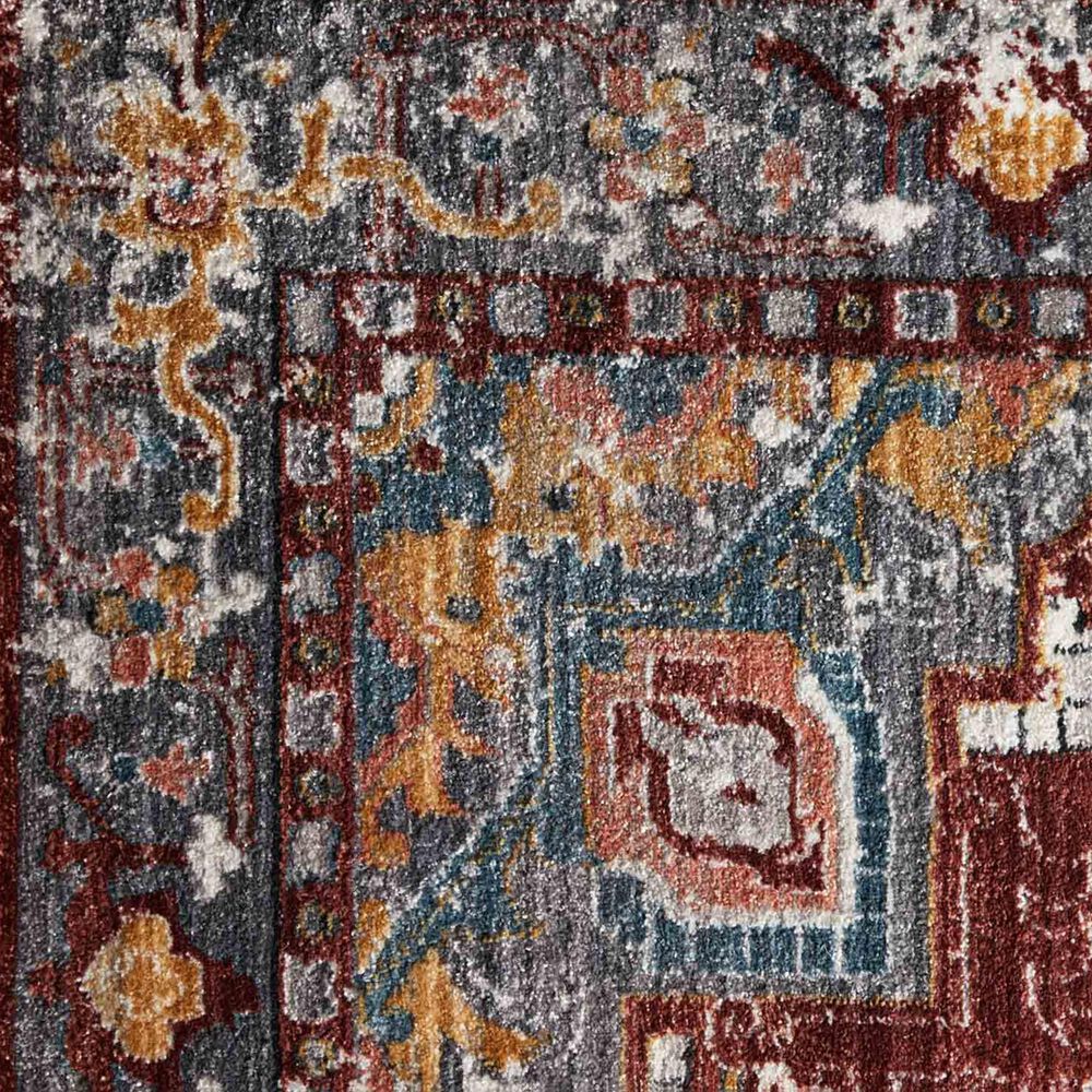 Loloi II Samra SAM-10 2&#39;3&quot; x 3&#39;10&quot; Brick and Grey, , large