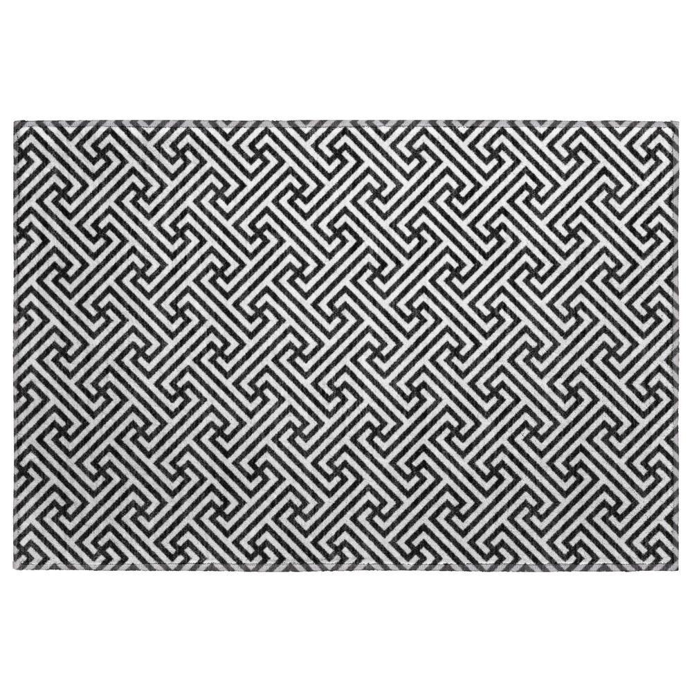 Dalyn Rug Company The Reserve TR5 Black 2"6" x 3"10" Indoor/Outdoor Area Rug, , large