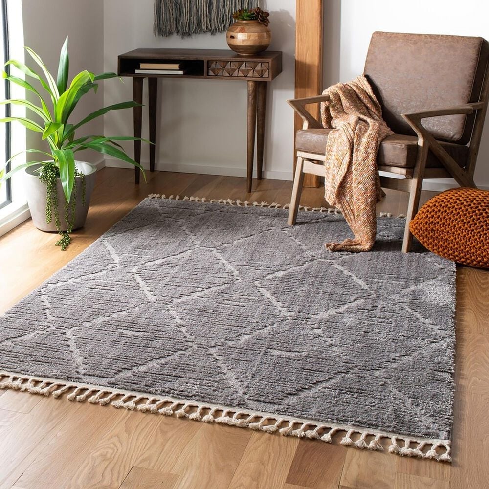 Safavieh Marrakesh 3&#39; x 5&#39; Grey Area Rug, , large