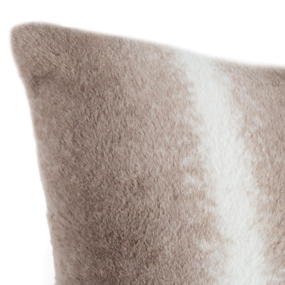 Timberlake Hastings Home Pillow in Gray and White Striped &#40;Set of 2&#41;, , large