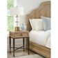 Lexington Home Brands Montecito Milano 1-Drawer Night Table in Bronze and Chaparral, , large