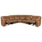 Simon Li 6-Piece Leather Power Reclining Sectional, , large