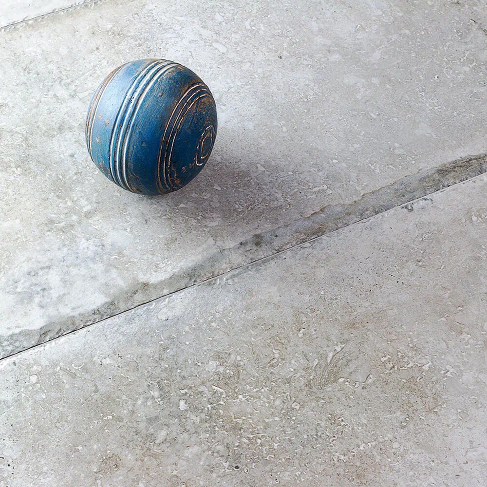 Soho Studio Caruso Efeso Gray 12" x 24" Travertine Look Matte Porcelain Tile, , large