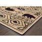 Oriental Weavers Woodlands 9651A 9"10" x 12"10" Ivory Area Rug, , large