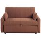 Coaster Portland Stationary Sofa Sleeper in Copper, , large