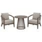 Ashley Joy Lagoon 3-Piece Outdoor Bistro Set in Beige, , large