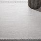 Safavieh Montauk MTK215F 6" x 9" Grey and Ivory Area Rug, , large