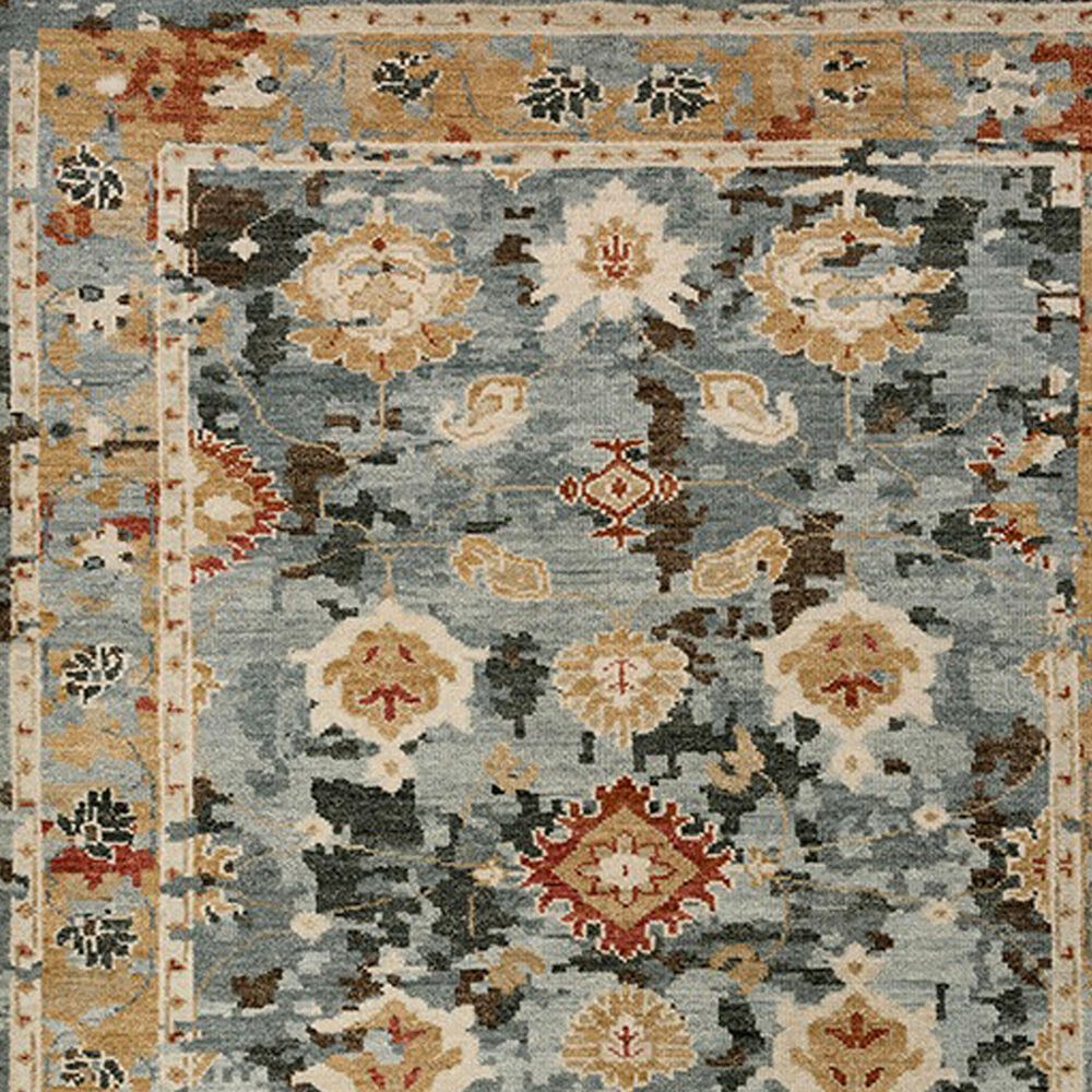 RIZZY Belmont 2&#39; x 3&#39; Dark Grey, Gold and Rust Area Rug, , large