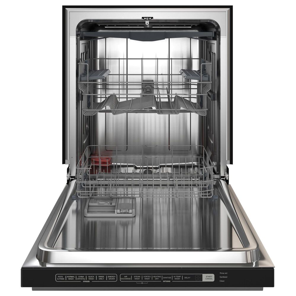 Forno Pozzo 24" Built-In Tall Tub Top Control Dishwasher with 49 dBA in Black, , large