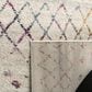 Safavieh Madison MAD798A 4" x 6" Ivory and Fuchsia Area Rug, , large