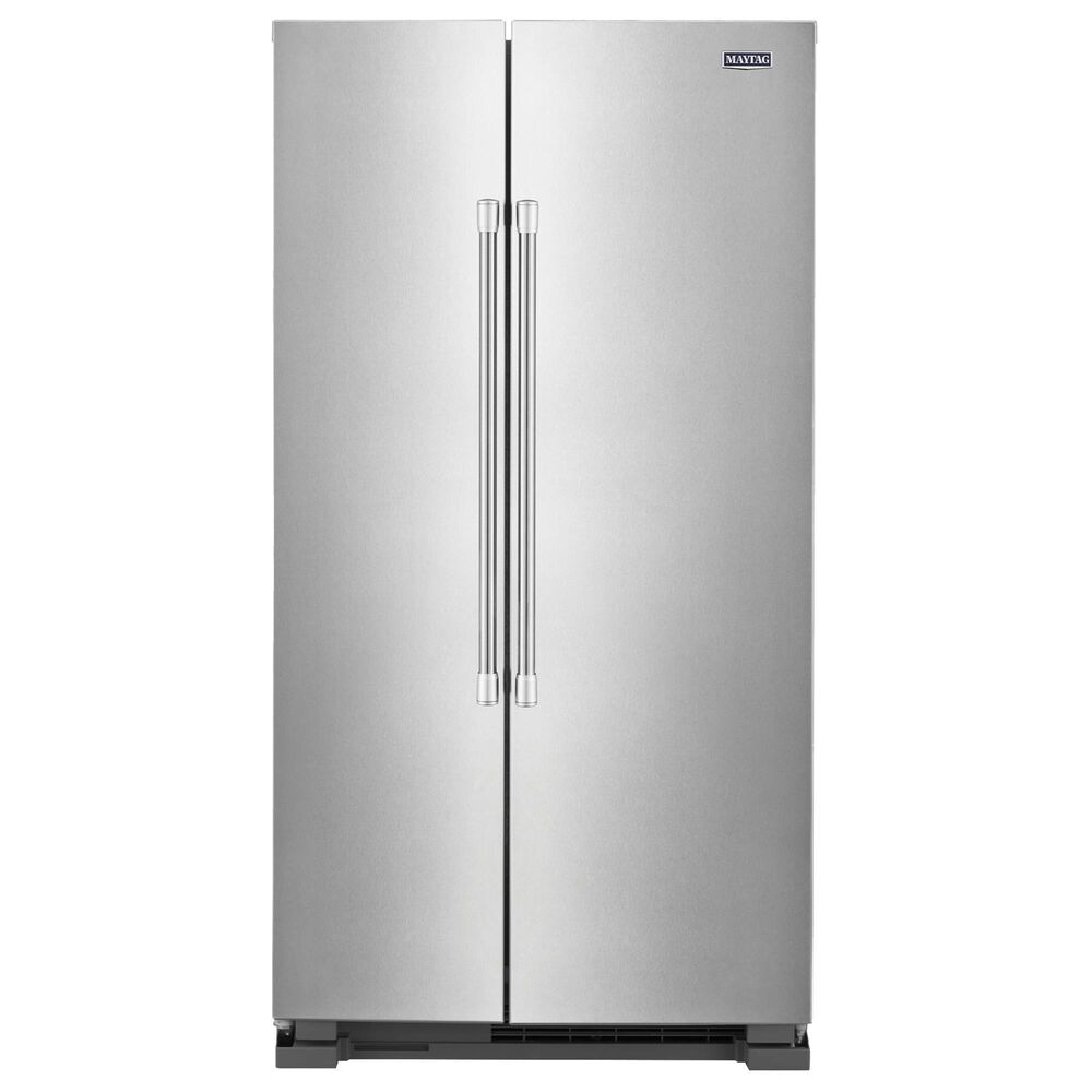 Maytag 25 Cu. Ft. 36" Wide Side-By-Side Refrigerator in Stainless Steel, , large