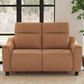 Flexsteel Latitudes Power Reclining Loveseat with Power Headrest in Honey, , large