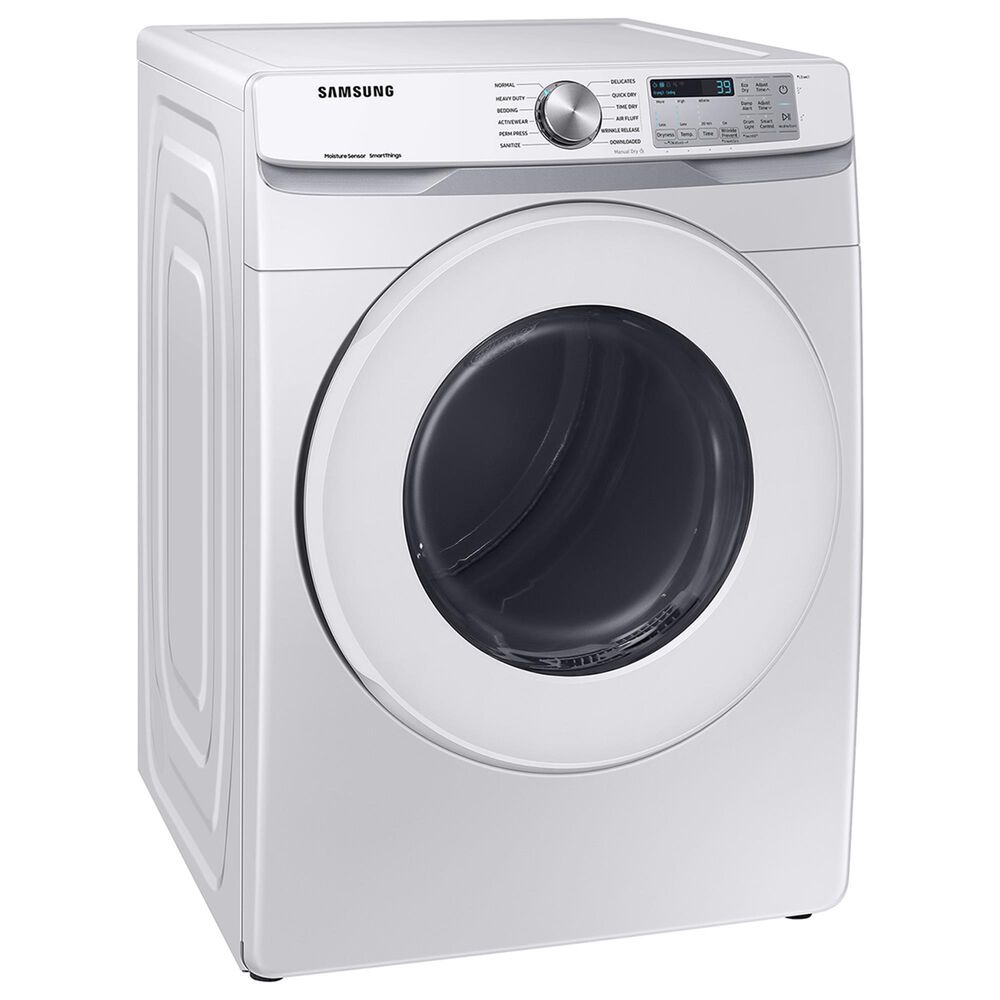 Samsung 7.5 Cu. Ft. Smart Electric Dryer with Sensor Dry in White, , large