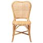 Baxton Studio Irene Side Chair in Natural Brown, , large