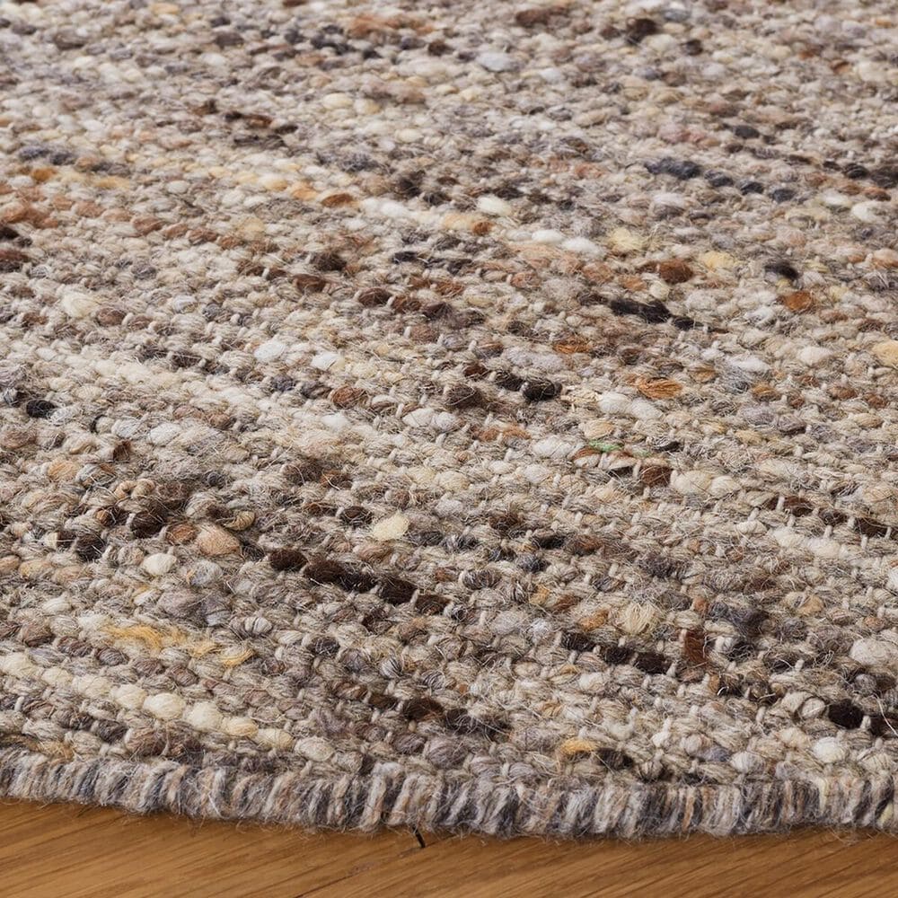 Safavieh Natura NAT327T 6&#39; Round Brown and Ivory Area Rug, , large