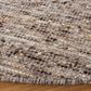 Safavieh Natura NAT327T 6" Round Brown and Ivory Area Rug, , large