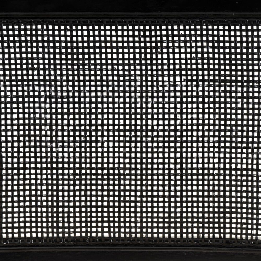 Linon Home Decor Bauer Cane Folding Side Chair in Black, , large