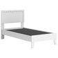 Ashley Hallityn Twin Platform Bed in White, , large