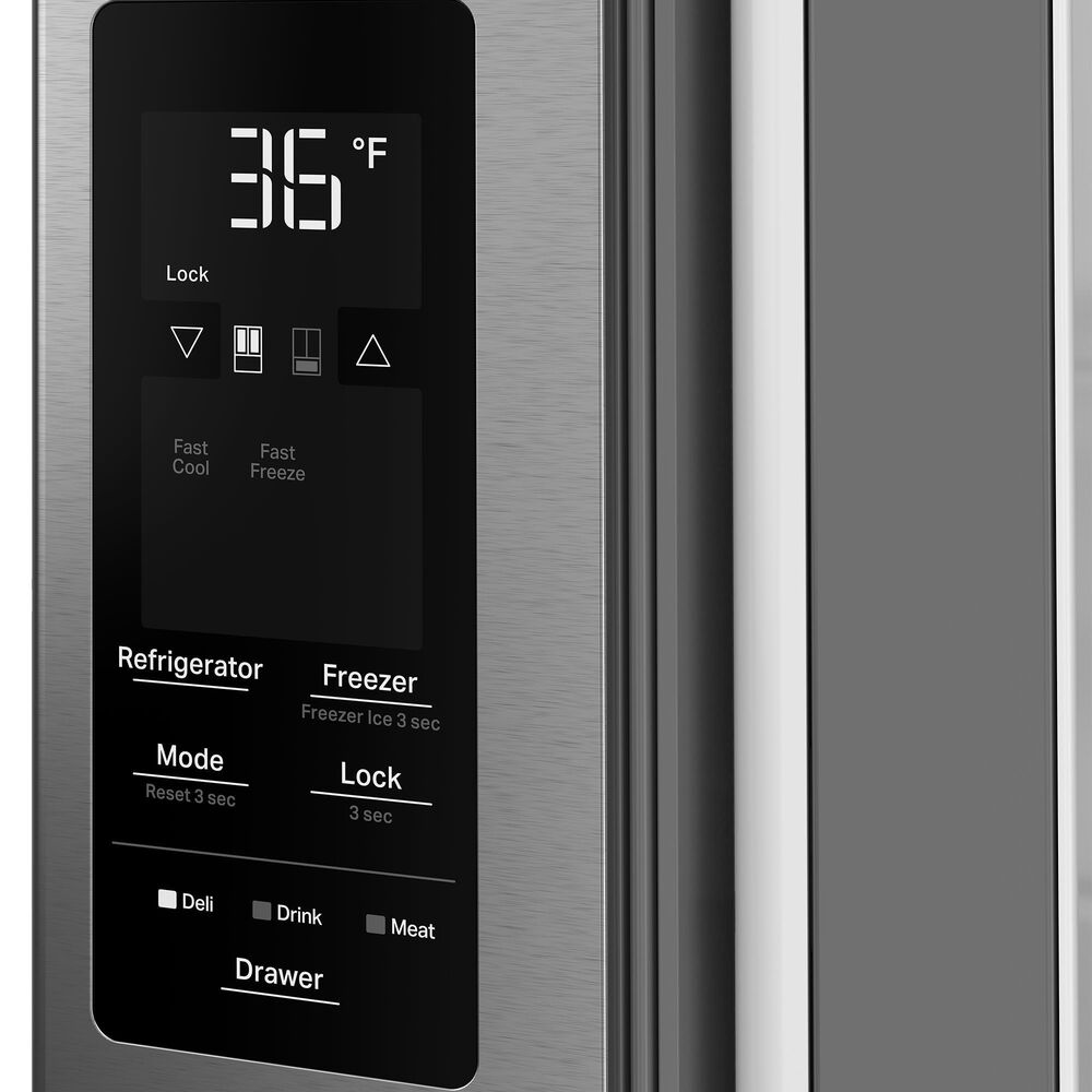 Whirlpool 30 Cu. Ft. French Door Refrigerator in Fingerprint-Resistant Stainless Steel, , large