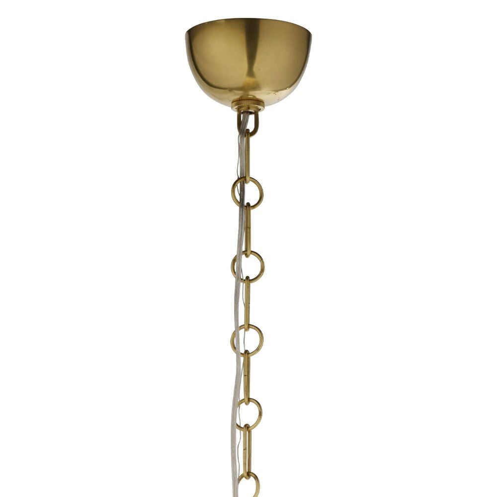 Jamie Young Direct Ship Norbury 1-Light Large Palm Leaf Pendant in Natural, , large