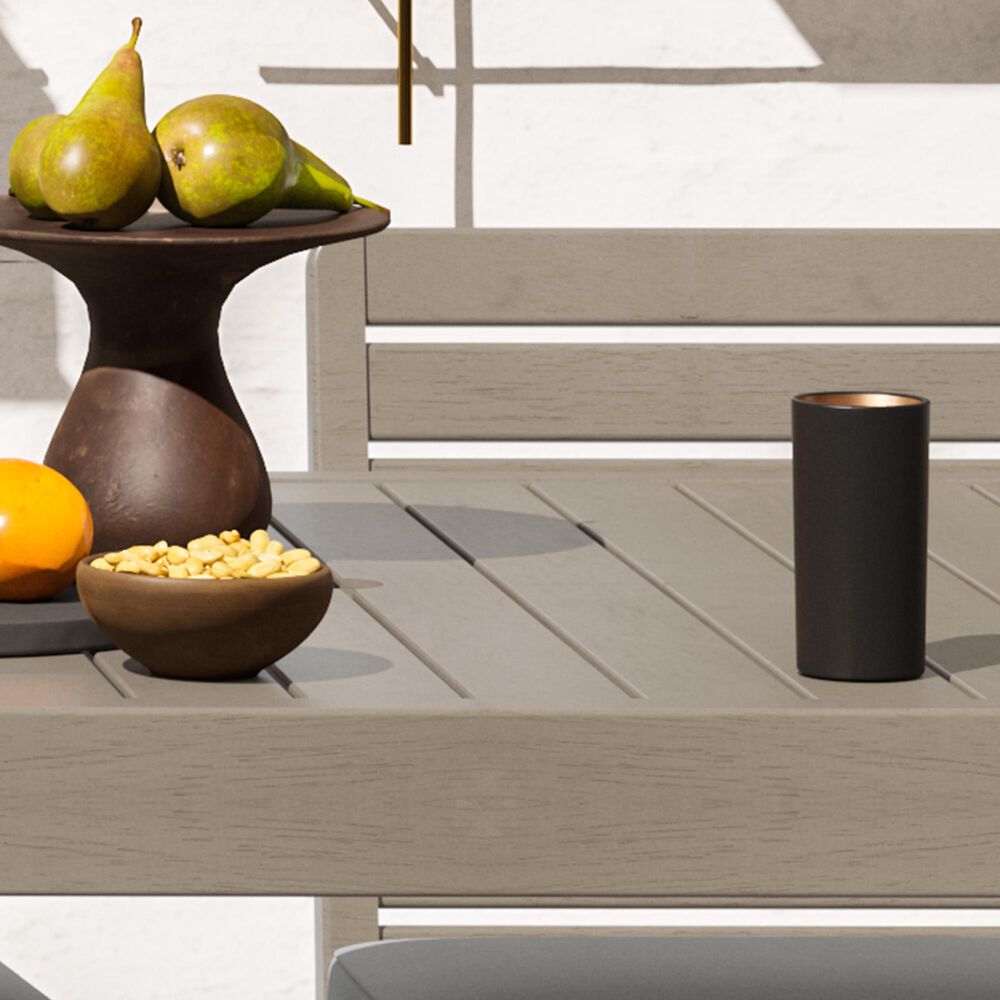 Homestyles Sustain Patio Dining Table in Stain Brown - Table Only, , large