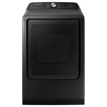 Samsung 7.4 cu. ft. Smart Gas Dryer with Steam Sanitize+ in Brushed Black, , large