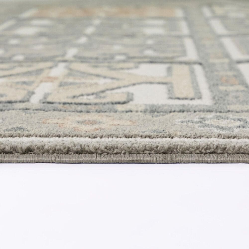 Balta Rugs Resist Asawa Blue and Rust 5'3" x 7' Area Rug, , large