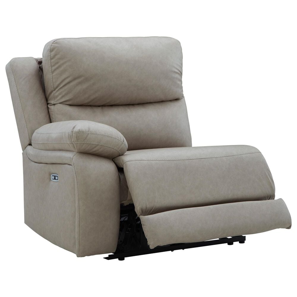 Ashley Narwhal Place 2-Piece Power Reclining Symmetrical Sectional Loveseat in Pebble, , large