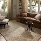 Loloi Percival Natural and Salmon 3"6" x 5"6" Area Rug, , large