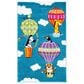 Safavieh Carousel 3"3" x 5"3" Blue and Green Kids  Area Rug, , large