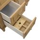 James Martin Vanities Lorelai 36" Single Vanity in Light Natural Oak with 3 cm White Zeus Quartz Top, , large