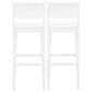 Linon Home Decor Devin Barstool in White (Set of 2), , large