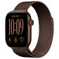 Apple Watch Series 12 (GPS) 42mm Dark Bronze Aluminum Case with Dark Bronze Milanese Loop (Pre-Order), , large
