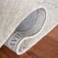 Safavieh Micro-Loop Damask 2"3" x 11" Charcoal and Ivory Runner, , large