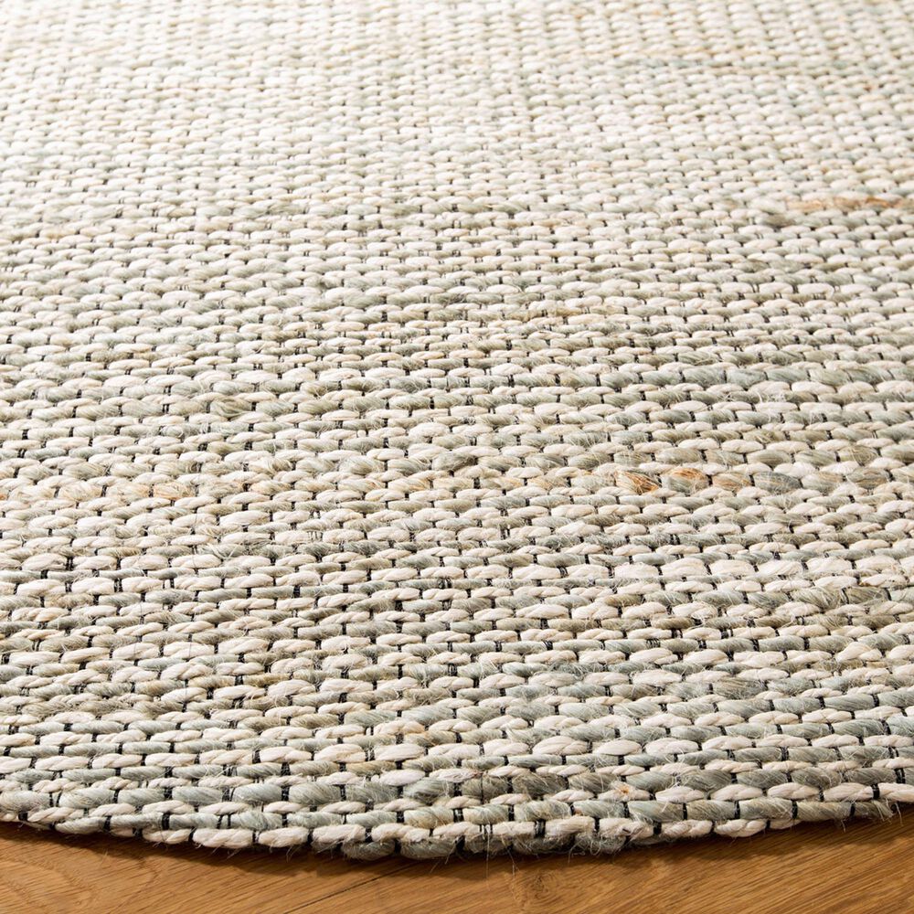 Safavieh Marbella 4&#39; Round Light Grey Area Rug, , large