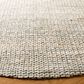 Safavieh Marbella 4" Round Light Grey Area Rug, , large
