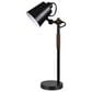 Crestview Collection Churchill Task Lamp in Black and Brown, , large