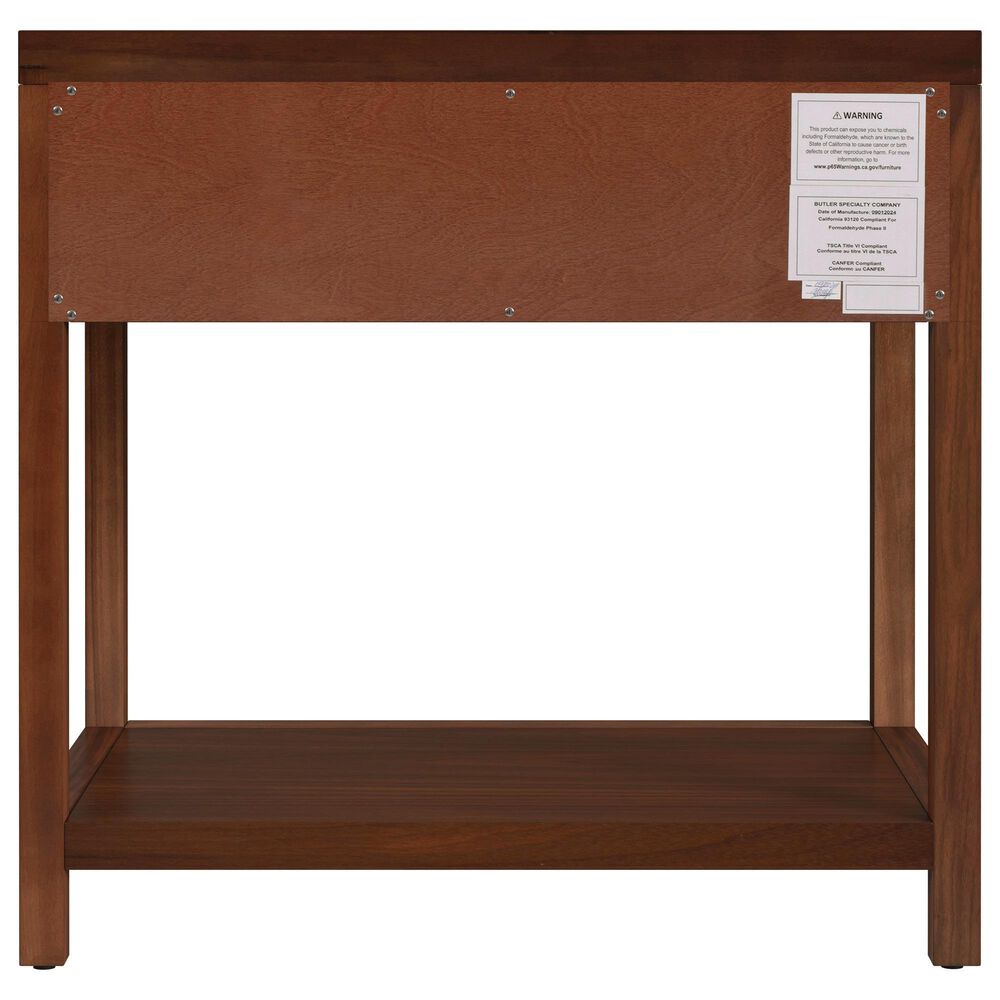 Butler Specialty Company Nora 1-Drawer 30" Nightstand in Walnut Brown, , large