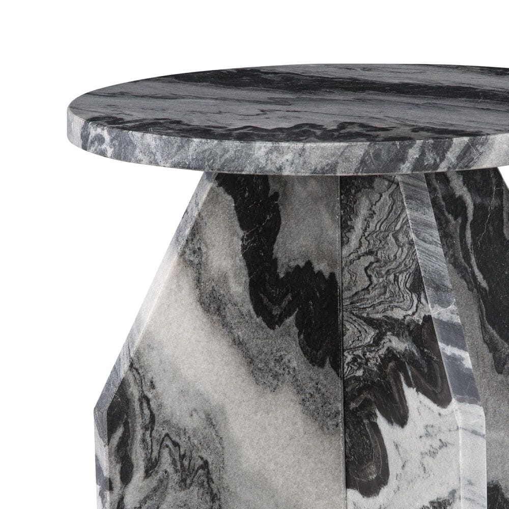 Ashley Wrenlane Accent End Table in White, Gray, Taupe and Black, , large