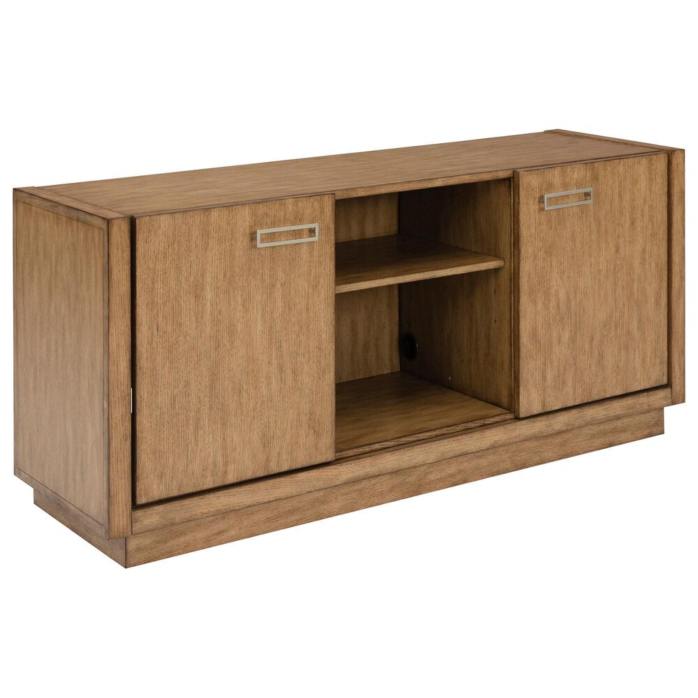 Homestyles Big Sur 56" Entertainment Center in Oak, , large