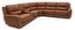 Oxford Furniture Cheers 6-Piece Power Reclining Sectional in Texas Slate, , large
