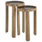 Ashley Jossor 2-Piece Bunching End Table in Natural Brown and Light Brown, , large