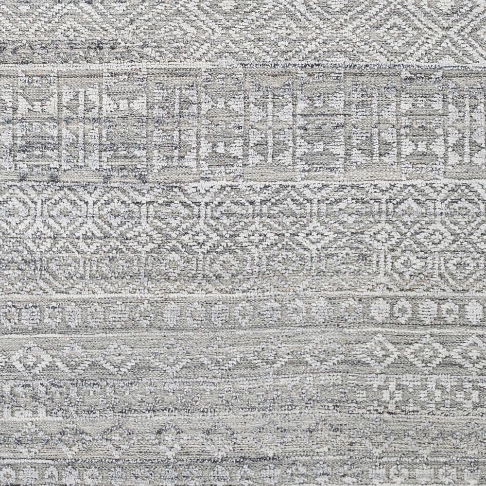 Surya Pompei 8&#39; x 10&#39; Charcoal, Black, White, Light Slate, Beige and Teal Area Rug, , large