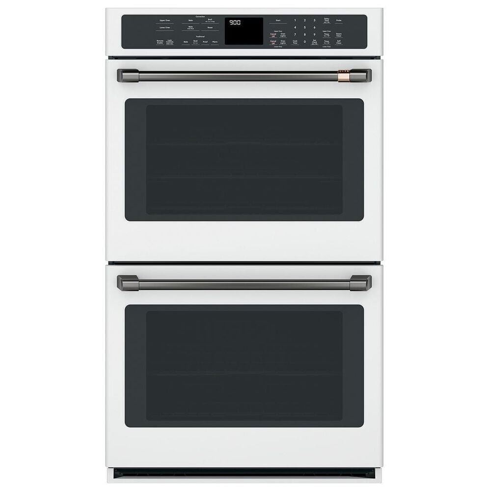 Cafe Handle Kit for Double Wall Oven in Brushed Black, , large