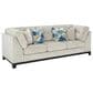 Ashley 3-Piece Left Facing Sectional with Chaise in Stone, , large