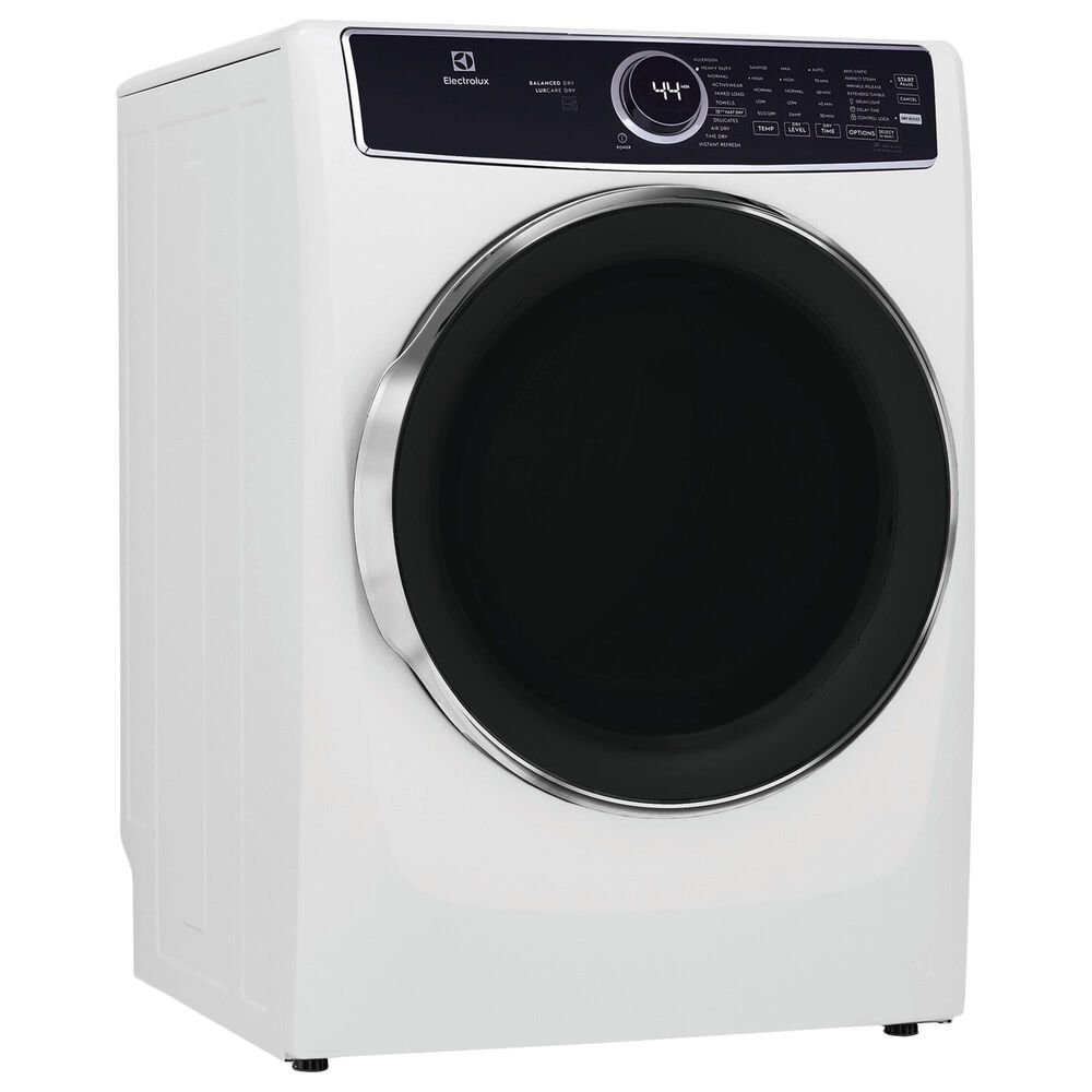 Electrolux 4.5 Cu. Ft. Front Load Washer and 8.0 Cu. Ft. Gas Dryer Laundry Pair in White, , large